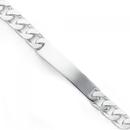 Sterling-Silver-Gents-22cm-Heavy-Curb-Identity-Bracelet Sale