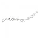 Sterling-Silver-Simulated-Pearl-Infinity-Bracelet Sale