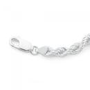 Sterling-Silver-19cm-Rope-Bracelet Sale