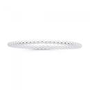 Silver-65mm-Beaded-Ball-Bangle Sale