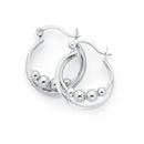 Silver-Double-Hoops-20mm Sale