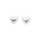 Silver-Heart-Stud-Earrings Sale