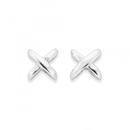 Silver-Kiss-Stud-Earrings Sale