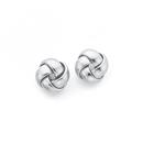 Silver-Knot-Earrings Sale