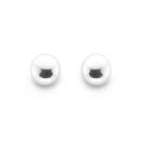 Silver-6mm-Flat-Ball-Studs Sale