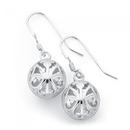 Sterling-Silver-Scroll-Ball-Earrings Sale