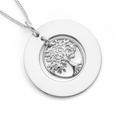 Silver-Tree-of-Life-Circle-Pendant Sale