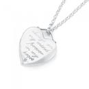 Silver-Diamond-Message-Heart-Locket Sale