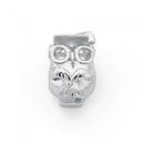 Silver-Graduation-Owl-Bead Sale