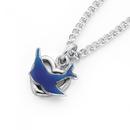 Silver-Bluebird-Heart-Pendant Sale