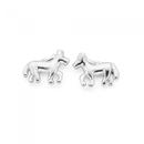 Silver-Horse-Stud-Earrings Sale