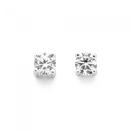 Silver-3mm-Claw-Set-Cubic-Zirconia-Studs Sale