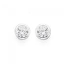 Silver-3mm-Cubic-Zirconia-Stud-Earrings Sale