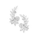 Silver-Marquise-Cubic-Zirconia-Earring-Curves Sale