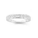 Silver-Cubic-Zirconia-Channel-Set-Eternity-Ring Sale