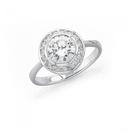 Silver-Cubic-Zirconia-Solitaire-Ring Sale