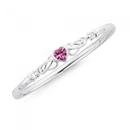 Sterling-Silver-Pink-Cubic-Zirconia-Celtic-Heart-Bangle Sale