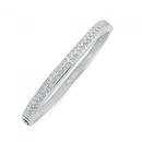 Sterling-Silver-Cubic-Zirconia-Bangle Sale