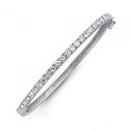 Silver-CZ-62x55mm-Oval-Hinge-Bangle Sale