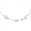 Sterling-Silver-Freshwater-Pearl-Twist-Bar-Necklace Sale