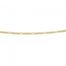 Solid-9ct-Gold-45cm-Figaro-Chain Sale