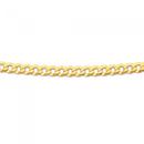 Solid-9ct-Gold-50cm-Flat-Bevelled-Curb-Chain Sale