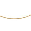 Solid-9ct-Gold-50cm-Tight-Convex-Curb-Chain Sale