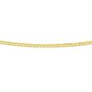 Solid-9ct-Gold-55cm-Flat-Curb-Chain Sale