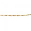 9ct-Gold-50cm-Solid-Figaro-31-Chain Sale
