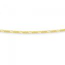 9ct-Gold-45cm-Solid-Figaro-31-Chain Sale