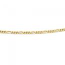 Solid-9ct-Gold-50cm-Figaro-31-Chain Sale