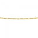 Solid-9ct-Gold-45cm-Figaro-Chain Sale