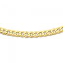 Solid-9ct-Gold-70cm-Flat-Curb-Chain Sale