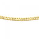 Solid-9ct-Gold-55cm-Flat-Curb-Chain Sale