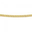 Solid-9ct-Gold-45cm-Diamond-Cut-Bevelled-Curb-Chain Sale