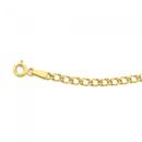 9ct-Gold-19cm-Curb-Bracelet Sale