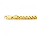 9ct-Gold-21cm-Solid-Curb-Bracelet Sale