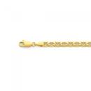 9ct-Gold-19cm-Flat-Marine-Bracelet Sale