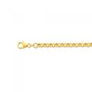 9ct-Gold-19cm-Round-Belcher-Bracelet Sale