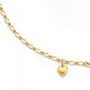 9ct-Gold-25cm-Figaro-Anklet Sale