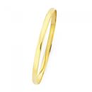 Solid-9ct-Gold-Half-Round-Bangle Sale