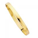 Solid-9ct-Gold-65mm-Wide-Oval-Bangle Sale