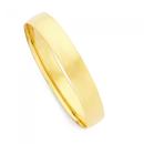 Solid-9ct-Gold-12mm-Wide-Bangle Sale