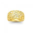 9ct-Gold-10mm-Wide-Filigree-Ring Sale