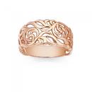 9ct-Rose-Gold-10mm-Wide-Filigree-Ring Sale