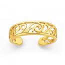 9ct-Gold-Filigree-Toe-Ring Sale