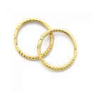 9ct-Gold-Small-Twist-Sleepers Sale