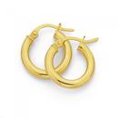 9ct-Gold-10mm-Polished-Hoops Sale