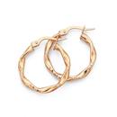 9ct-Rose-Gold-Medium-Hoop-Earrings Sale