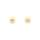 9ct-Gold-25mm-Ball-Stud-Earrings Sale